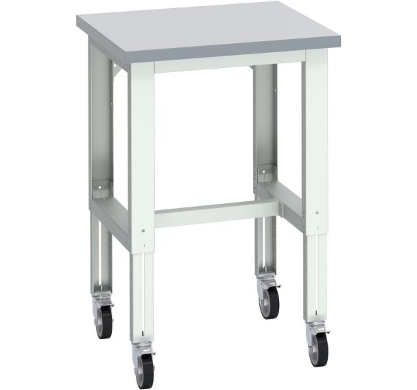 Banc Cubio sur roues-750x750x840-1140mm-Bleu