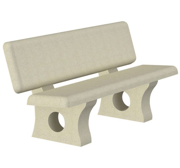 Banc MANHATTAN - Hauteur: 45 cm
