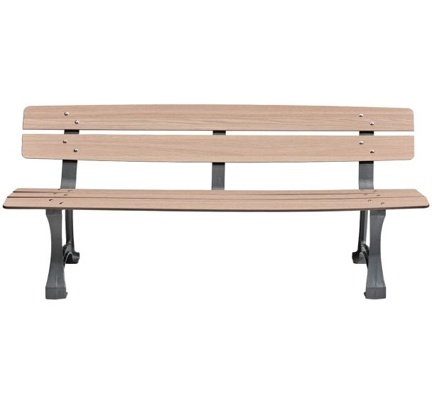 Banc PRAGUE 1.80 m bois/métal - Buton Design