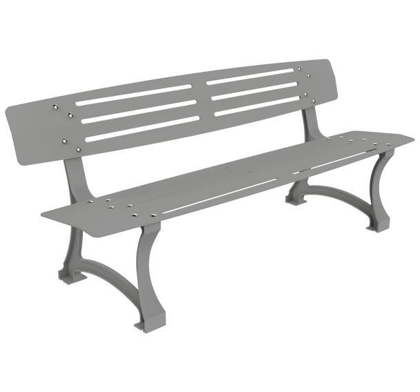 Banc PRAGUE 1.80 m métal ajouré - Buton Design