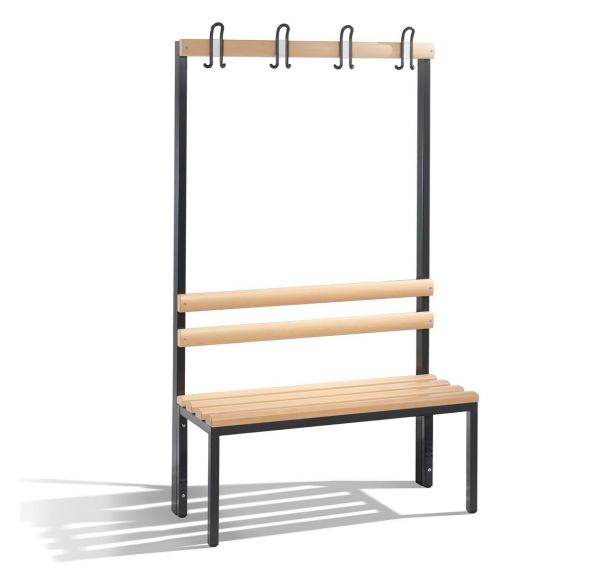 Banc patère bois CP Simple face