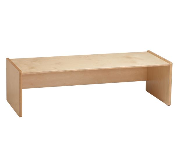 Banc sans dossier en bois 105x41x30 H.
