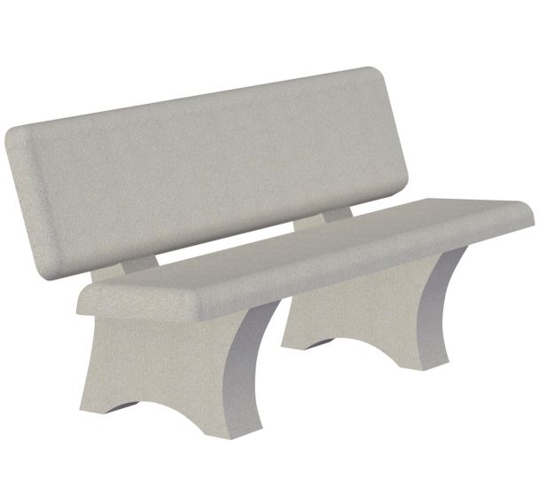Bancs Augusta - Hauteur: 45 cm