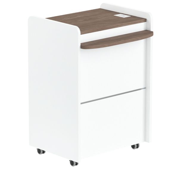 Banque accueil mobile Eden largeur 80 cm profondeur 60 cm - MBA
