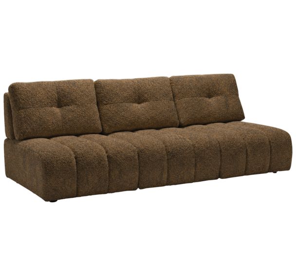 Banquette 3 places Nido tissu bosco non feu