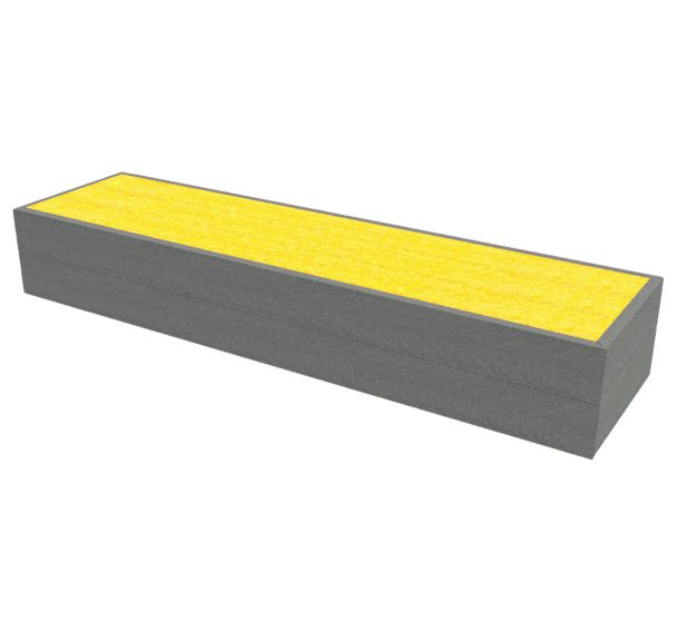 Banquette CUBE maternelle 180 cm plastique recyclé - Espace Urbain