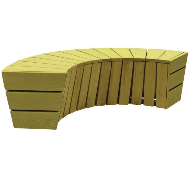 Banquette cintrée Hélios - Mobextan