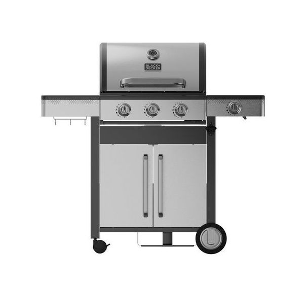 Barbecue à gaz 3 feux BXOG12950E - Black and Decker