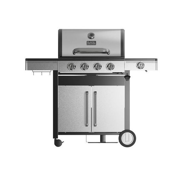 Barbecue à gaz 4 feux BXOG16550E - Black and Decker