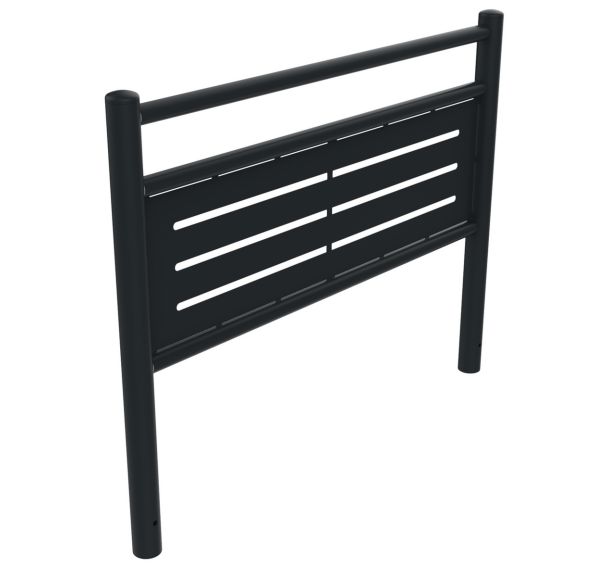 Barrière HESI tête bombée métal ajouré - Buton Design