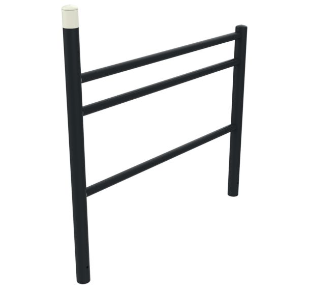 Barrière LIZEL PMR tête bombée métal - Buton Design