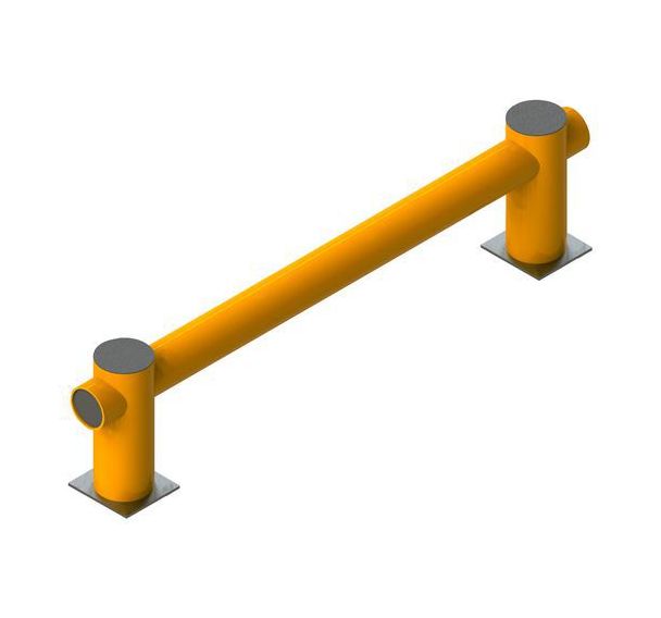 Barrière d'extrémité de rack - Simple - Brandsafe
