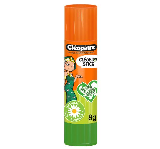 Bâton colle Cléobio'stick 8 g - 90% de matière végétale