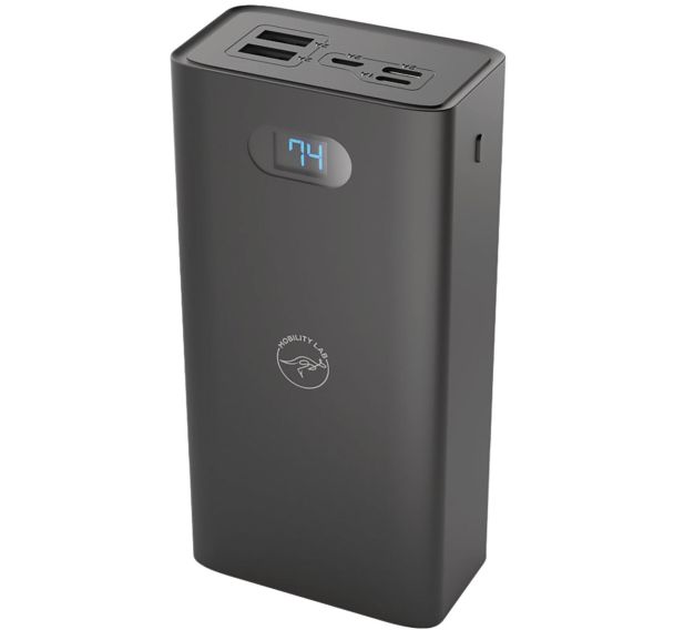Batterie de secours 30 000mAh Lightning, USB-C & micro-USB - Mobility Lab