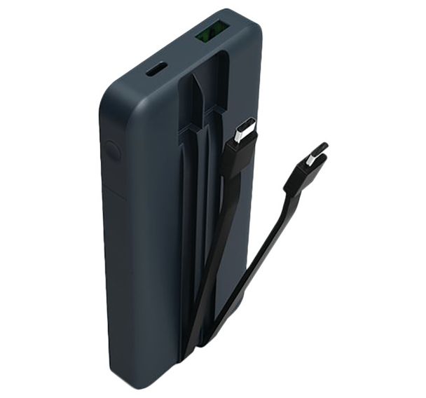Batterie externe 10000mAh 20W câbles intégrés 907006 Port Designs