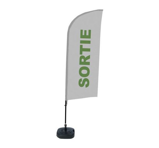 Beach flag base remplissable Sortie - Français - Showdown Displays