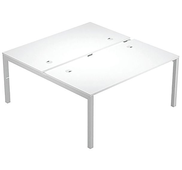 Bench partagé 2 postes Départ avec pied métal Trendy - Artarredi