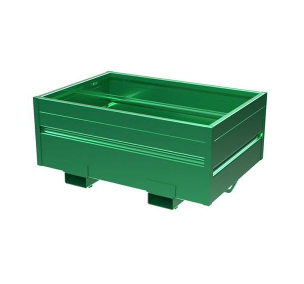 Benne basculante pour retourneur sur socle 500 litres