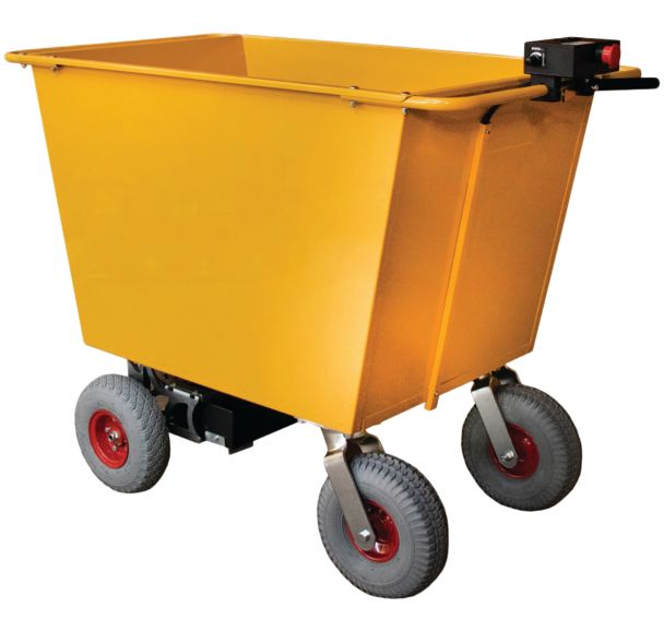 Benne électrique multi-usages - Capacité 400 L/500 Kg