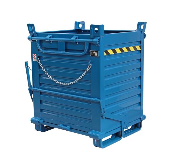 Bennes a ouverture basculante par le bas en acier - Justrite