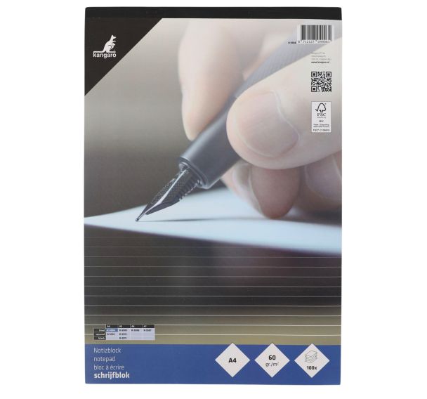 Bloc-notes Kangaro - Lignes