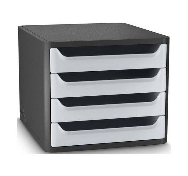 Bloc de classement First - coloris noir et gris - CEP