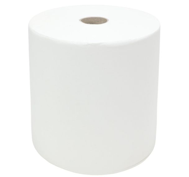 Bobine blanche 2 plis collés - 1500 formats - IKATEX