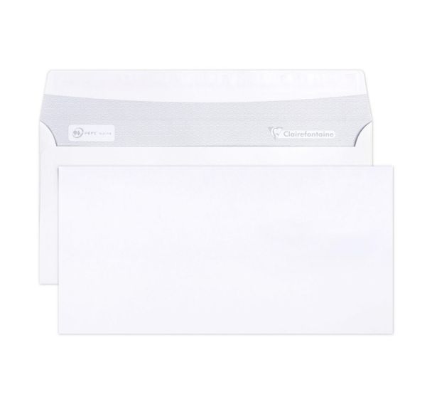 Boite 500 enveloppes auto.adh 114x229 80g