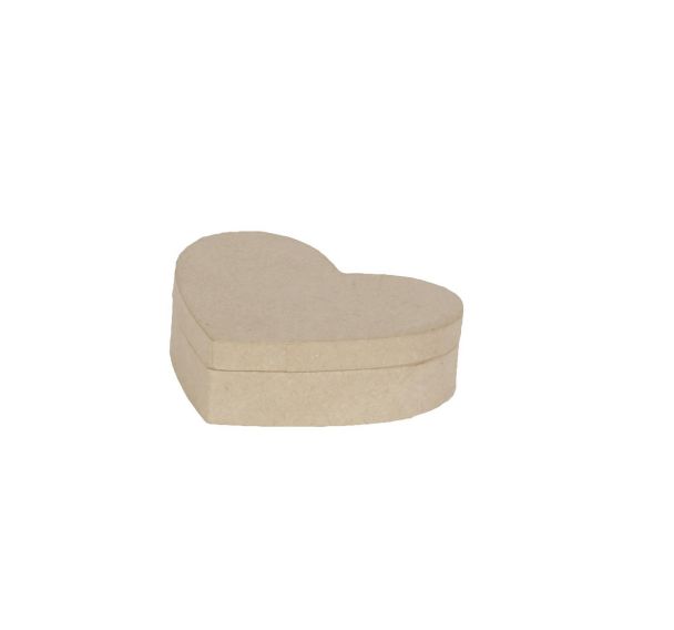 Boîte cœur 13x11x3,5cm (Lot de 8)
