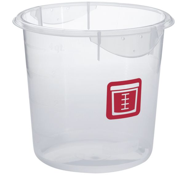 Boîte ronde 3,8L Viande Crue Rubbermaid