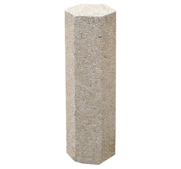 Borne EGZO hexagonale béton - gravillons lavés