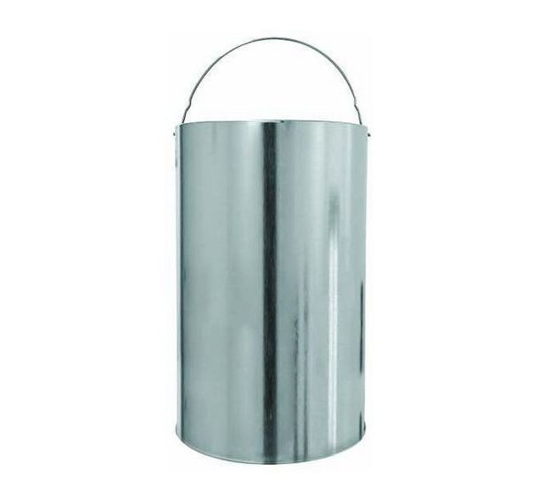 Borne à déchets Apollino Inox Brossé taille M