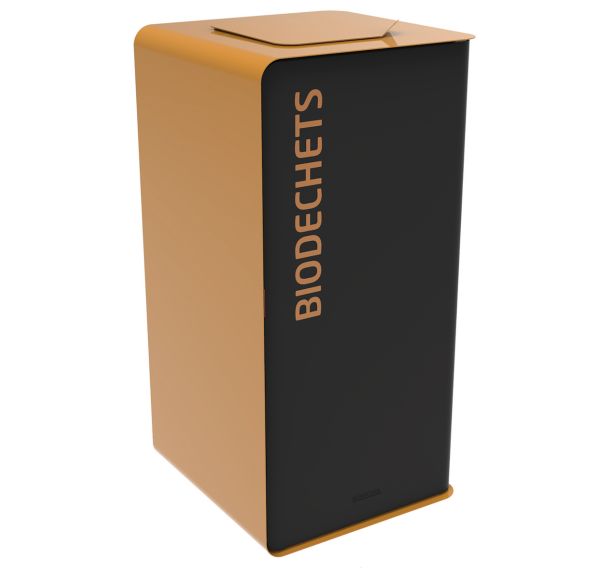 Borne tri biodéchets Cubatri 2 x 10 L - Rossignol Pro