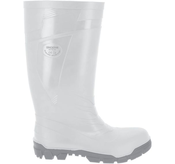 Botte travail blanche 37-47 - Singer