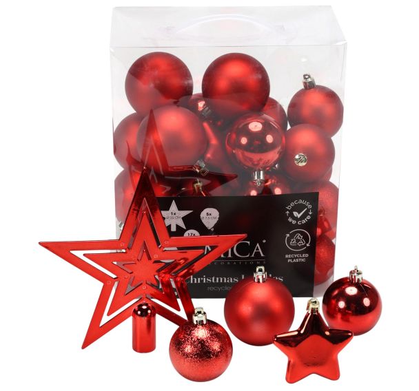 Boule de décoration de Noël incassable