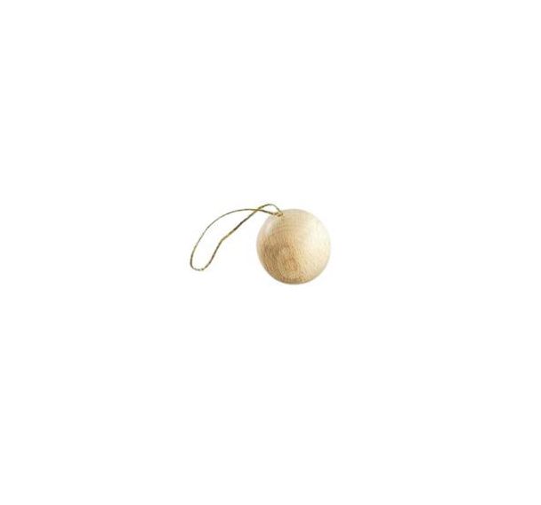 Boule en bois à décorer Ø 35 mm