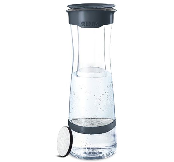 Bouteille filtrante 1L3 gris Fill & Serve