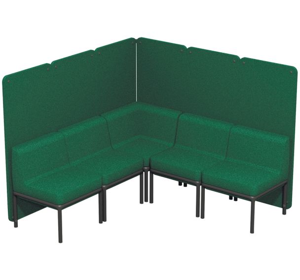 Box 5 places Lotua tissu 100% polyester _ - Sokoa