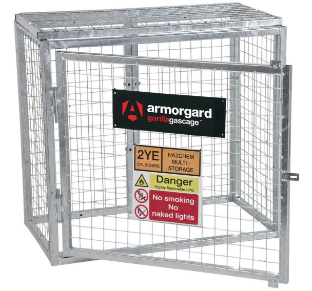 Box de stockage pour bouteilles de gaz Gorilla Gas Cage - Armorgard