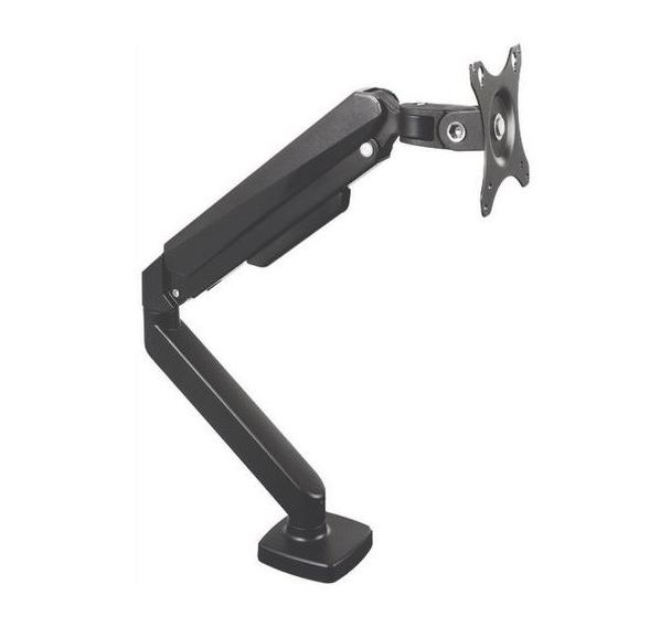 Bras porte-écran articulé ergonomique simple noir