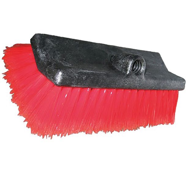 Brosse Rouge Biface 25Cm Fibre Souple - Pronet