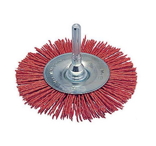 Brosse circulaire diamètre 75mm à fils nylon