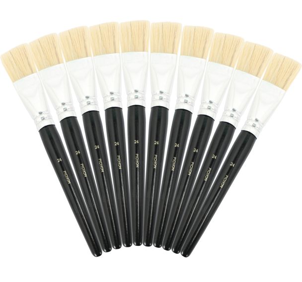 Brosse plate soie Pichon N°24