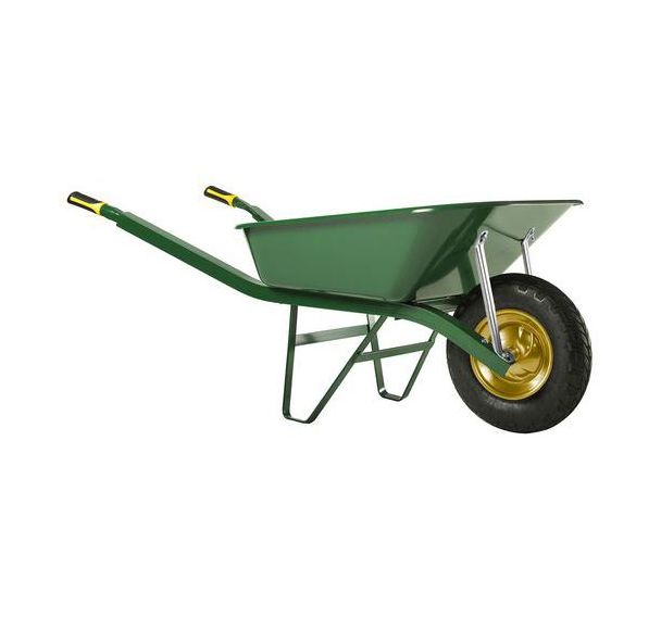Brouette CORNIERE 100 L verte