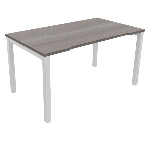 Bureau Astro Arche droit échancré 140 x 80 cm - Buronomic