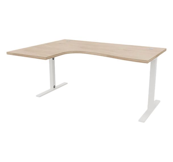 Bureau IDEA TUB asymétrique retour gauche 160 cm - Quadrifoglio
