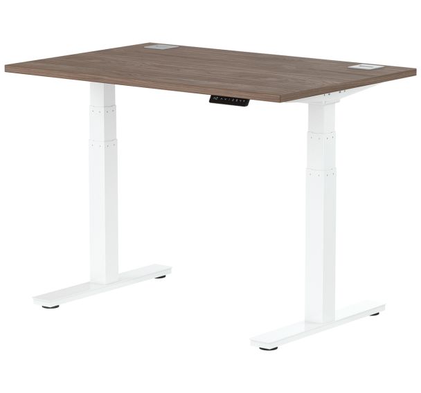 Bureau Sema électrique droit pied fixe - MBA