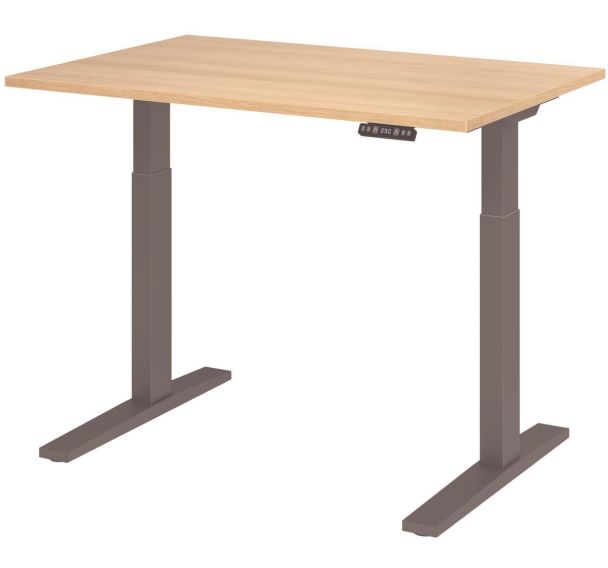 Bureau assis-debout série XMKA - 120x80 cm - Hammerbacher