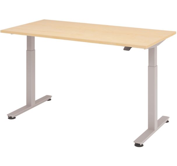 Bureau assis-debout série XMST - 160x80 cm - Hammerbacher