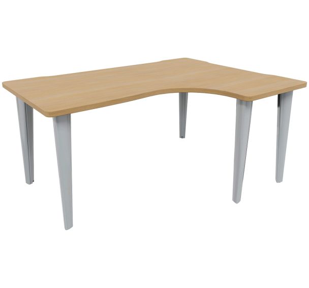 Bureau asymétrique Evidence retour à droite - Vinco